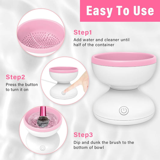 Electric Makeup Brush Cleaner Machine (Automatic) - Mr Mega Store