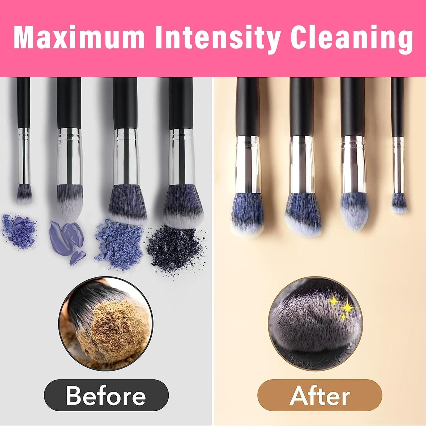 Electric Makeup Brush Cleaner Machine (Automatic) - Mr Mega Store 