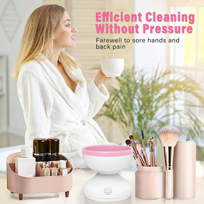 Electric Makeup Brush Cleaner Machine (Automatic) - Mr Mega Store 
