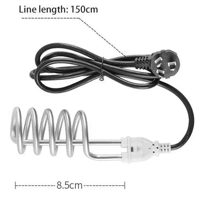 Portable 2000W Water Heating Rod - 1 Pc Stainless Steel Immersion Heater