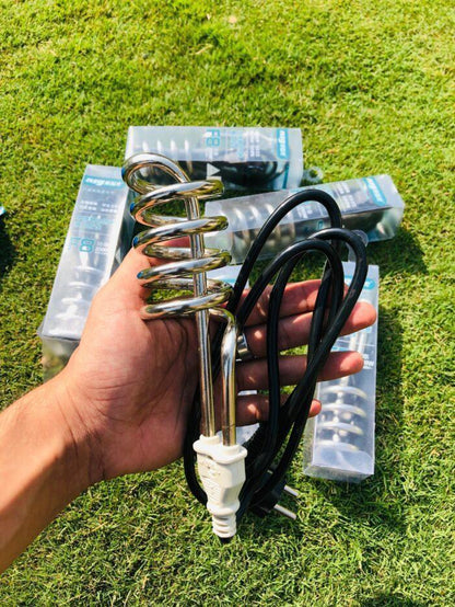Portable 2000W Water Heating Rod - 1 Pc Stainless Steel Immersion Heater