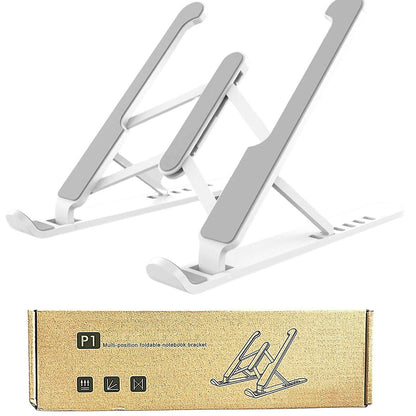New High-Quality Laptop Stand – Adjustable Portable Foldable Desk Stand
