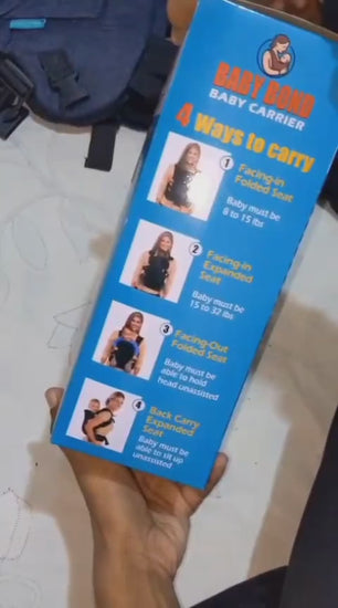 Baby Bond 4 In 1 Baby Carrier Providing Comfort Safety Versatility Strong Durable